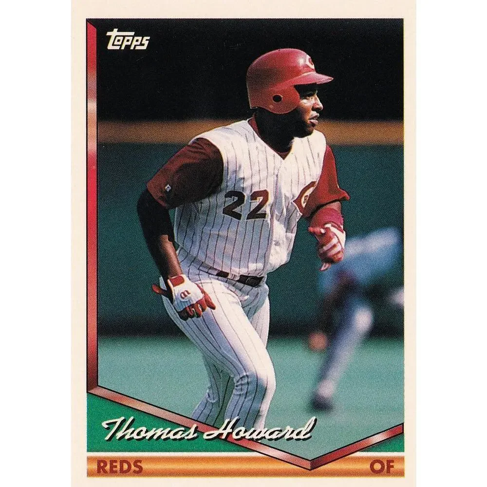 1994 Topps Thomas Howard # 246 Cincinnati Reds